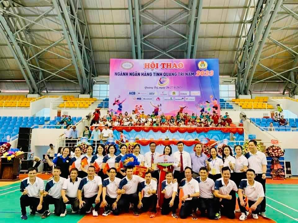 Hội thao ngành Ngân hàng Quảng Trị năm 2023