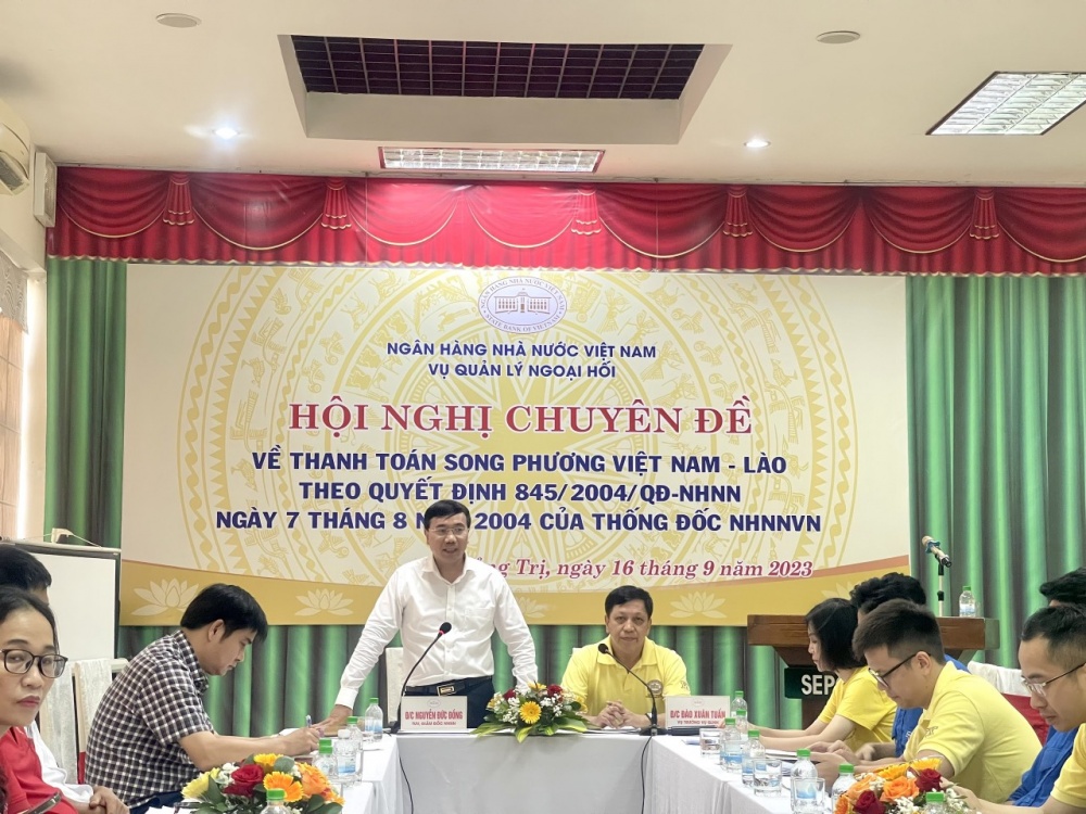Tăng cường thanh toán song phương Việt - Lào