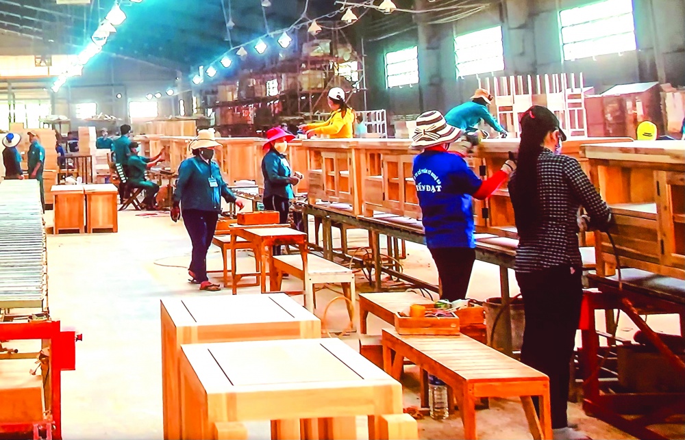 Các doanh nghiệp ngành gỗ hướng về thị trường nội địa