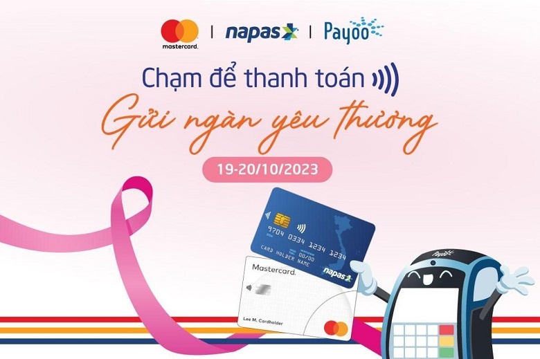 Chương trình “Chạm để thanh toán, gửi ngàn yêu thương” nhân ngày Phụ nữ Việt Nam 20/10
