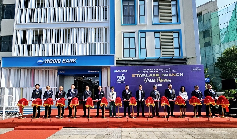 Ngân hàng Woori Việt Nam khai trương chi nhánh mới tại khu đô thị Starlake