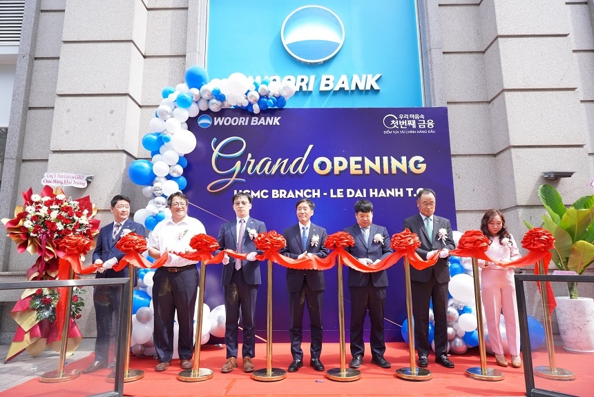 Ngân hàng Woori Việt Nam khai trương Phòng giao dịch Lê Đại Hành, TP. Hồ Chí Minh