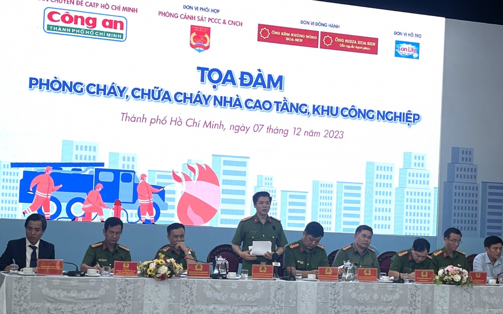 Tháo gỡ khó khăn trong phòng cháy chữa cháy nhà cao tầng, khu công nghiệp