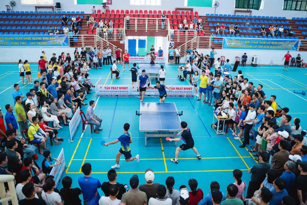Gần 700 vận động viên tham gia Hội thao Ngân hàng Quảng Bình năm 2024