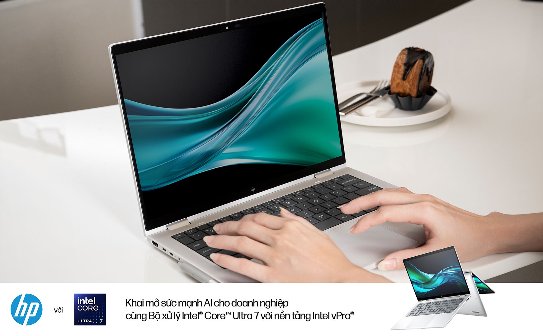 HP EliteBook x360 1040 G11 AI PC: Tương lai của laptop doanh nghiệp thế hệ mới với Intel Core Ultra