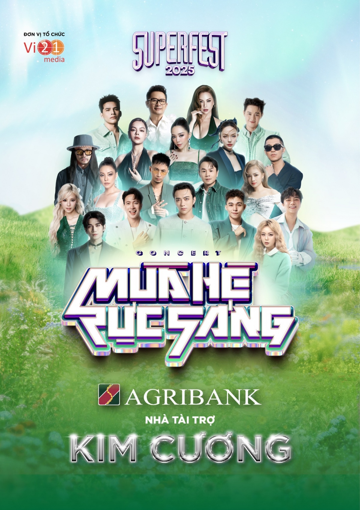 Agribank đồng hành cùng Superfest – đại nhạc hội âm nhạc lớn nhất mùa hè 2025