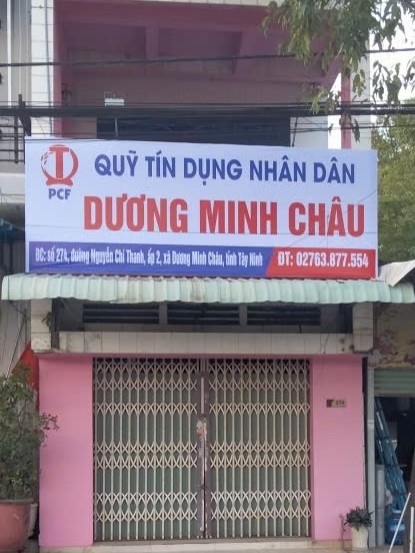 Quỹ tín dụng nhân dân Dương Minh Châu thông báo thay đổi nội dung hoạt động