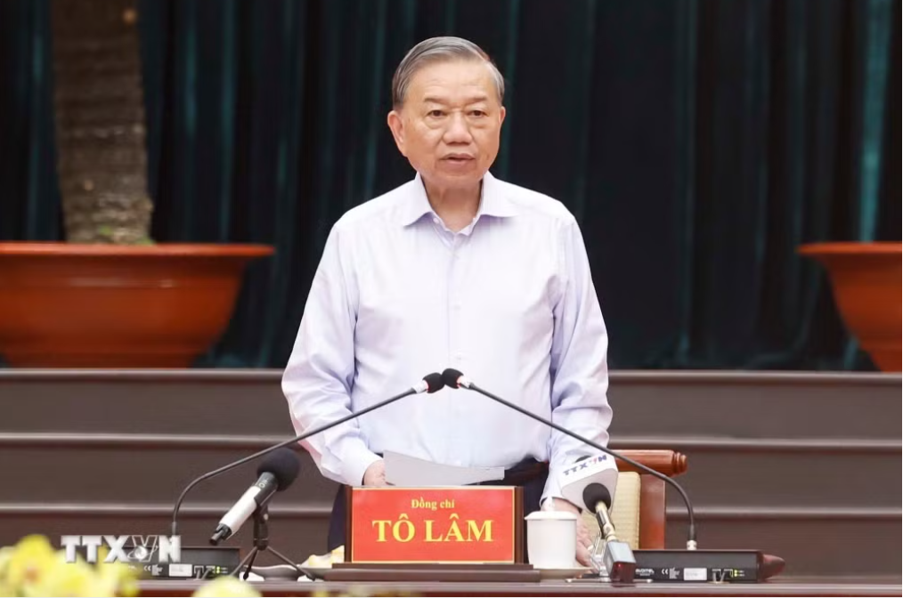 Tổng Bí thư, Chủ tịch nước Tô Lâm: TPHCM phải đi đầu, biến các nghị quyết chiến lược thành thực tiễn sống động Tổng Bí thư, Chủ tịch nước Tô Lâm: TPHCM phải đi đầu, biến các nghị quyết chiến lược thành thực tiễn sống động