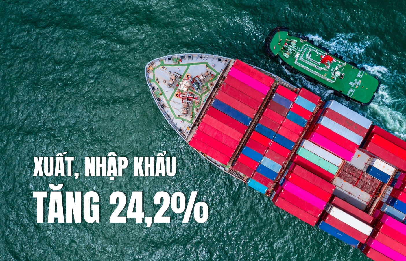 infographic 4 thang tong kim ngach xuat nhap khau hang hoa tang 242 so voi cung ky