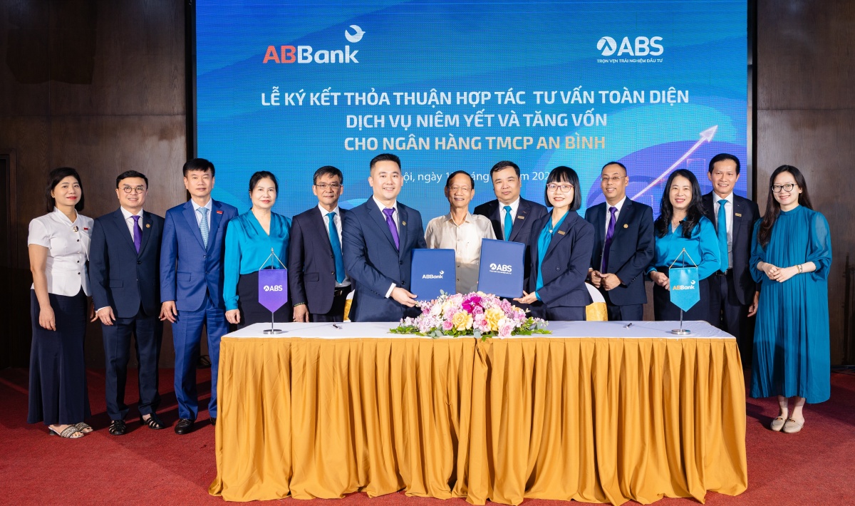 ABBank và ABS ký hợp tác tư vấn dịch vụ niêm yết và tăng vốn điều lệ ABBank và ABS ký hợp tác tư vấn dịch vụ niêm yết và tăng vốn điều lệ