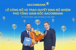 SACOMBANK bổ nhiệm ông Nguyễn Xuân Ái Quốc giữ chức Phó Tổng giám đốc