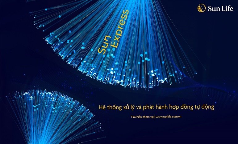 Sun Life áp dụng Hệ thống xử lý và phát hành hợp đồng tự động Sun Express