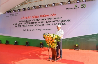 Vietcombank phát động chương trình “Vietcombank – Vì một Việt Nam xanh”