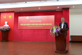 Hội nghị triển khai nhiệm vụ ngành Ngân hàng Quảng Ninh năm 2023