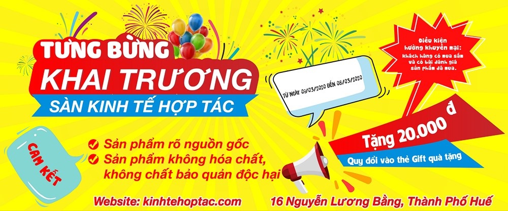 Cơ hội quảng bá sản phẩm cho các hợp tác xã Cơ hội quảng bá sản phẩm cho các hợp tác xã