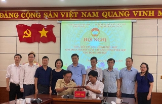 NHNN Chi nhánh tỉnh Lào Cai và Ủy ban MTTQ Việt Nam tỉnh Lào Cai ký kết quy chế phối hợp công tác
