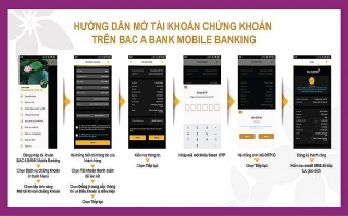 BAC A BANK ra mắt tính năng mở tài khoản chứng khoán trên Internet Banking và Mobile Banking
