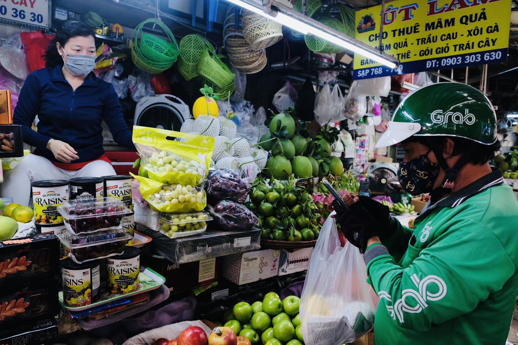 Grab hỗ trợ tiêu thụ nông sản grab ho tro tieu thu nong san