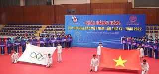 Hơn 200 nhà báo thi đấu Giải Bóng bàn Cúp Hội Nhà báo Việt Nam 2022