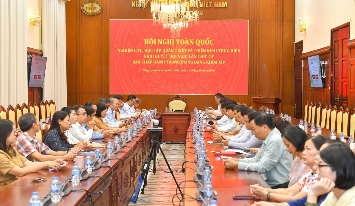 dang bo ngan hang nha nuoc quan triet nghi quyet trung uong 4 khoa xiv
